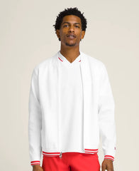 Technical Knit Bomber Jacket