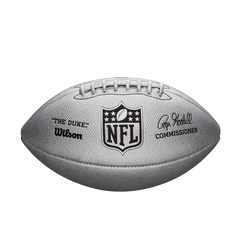 NFL The Duke Metallic Edition Football - Silver