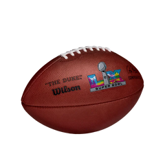 Super Bowl LX Game Football with Team Names