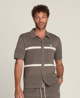 Lafayette Button-up Knit Polo
