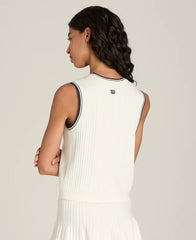 Pointelle Rib Sweater Tank