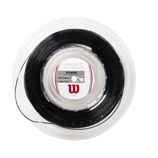 Synthetic Gut Power 17 Tennis String - Reel