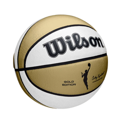 WNBA White & Gold Basketball