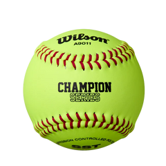 A9011 Collegiate Leather Polycore Softballs - Dozen