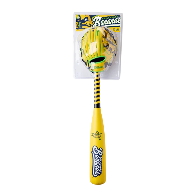 2026 Savannah Bananas™ A200® 10” Glove, Ball & Bat Kit