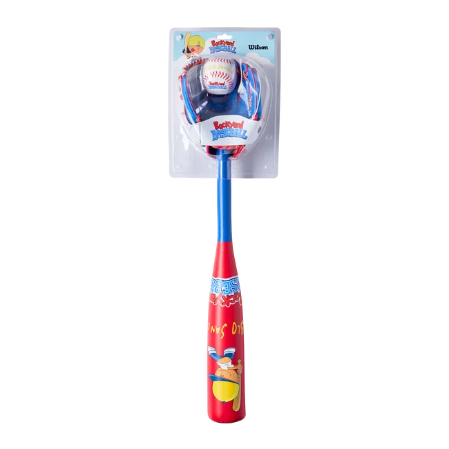 2026 Backyard Baseball A200® EZ Catch™ 10” Glove, Ball & Bat Kit