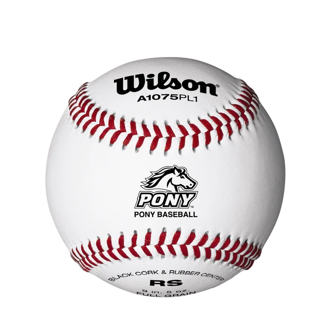 A1075 League Series Pony Baseballs 1 DZ