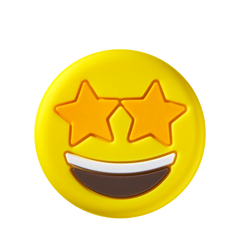 Emoti-Fun Winking Tongue Out - Star Eyes Dampener 2 Pack