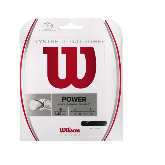 Synthetic Gut Power 16 Tennis String - Set