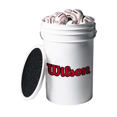 A1010S Baseballs In Bucket - 3 Dozen
