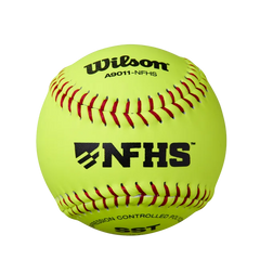 A9011 Collegiate-HS NFHS Leather Polycore Softballs