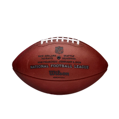 Super Bowl LX Game Football with Team Names